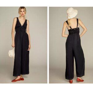 ANTHROPOLOGIE Sancia Oda V-neck Jumpsuit